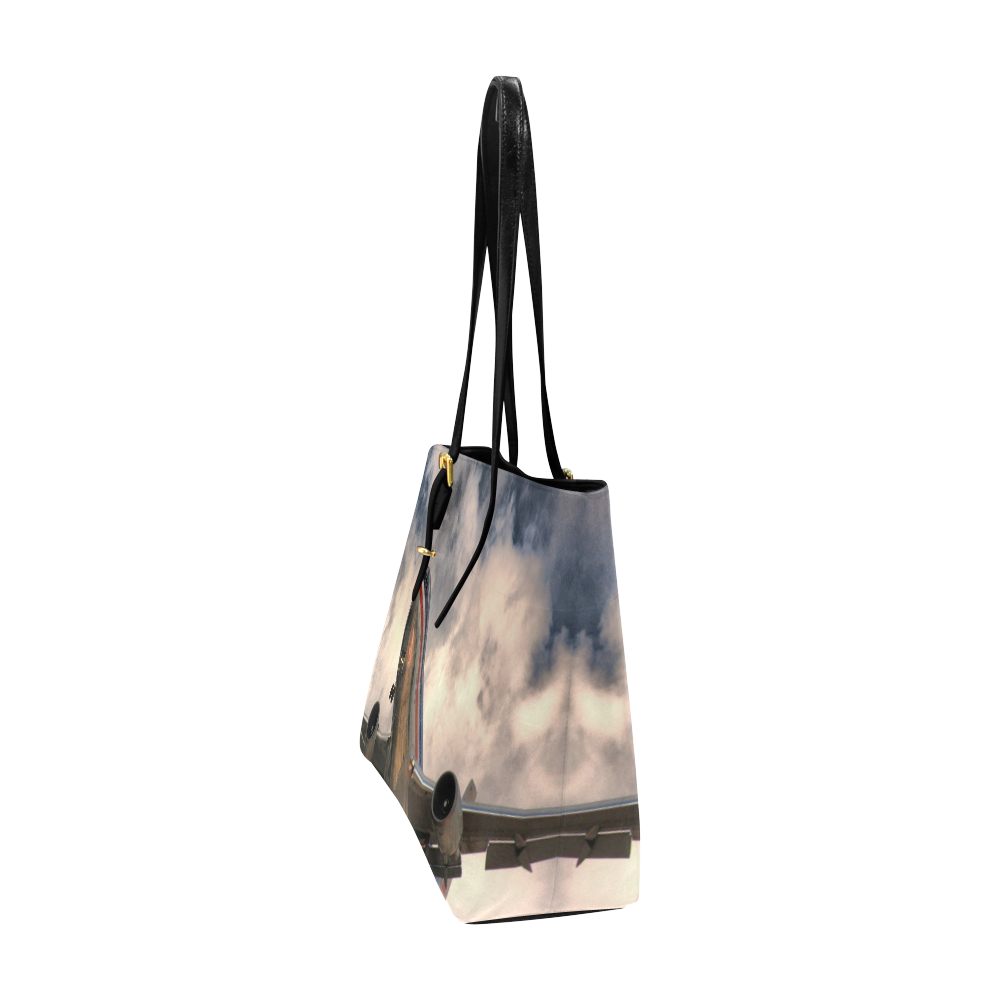 Fly Away Euramerican Tote Bag/Large (Model 1656)