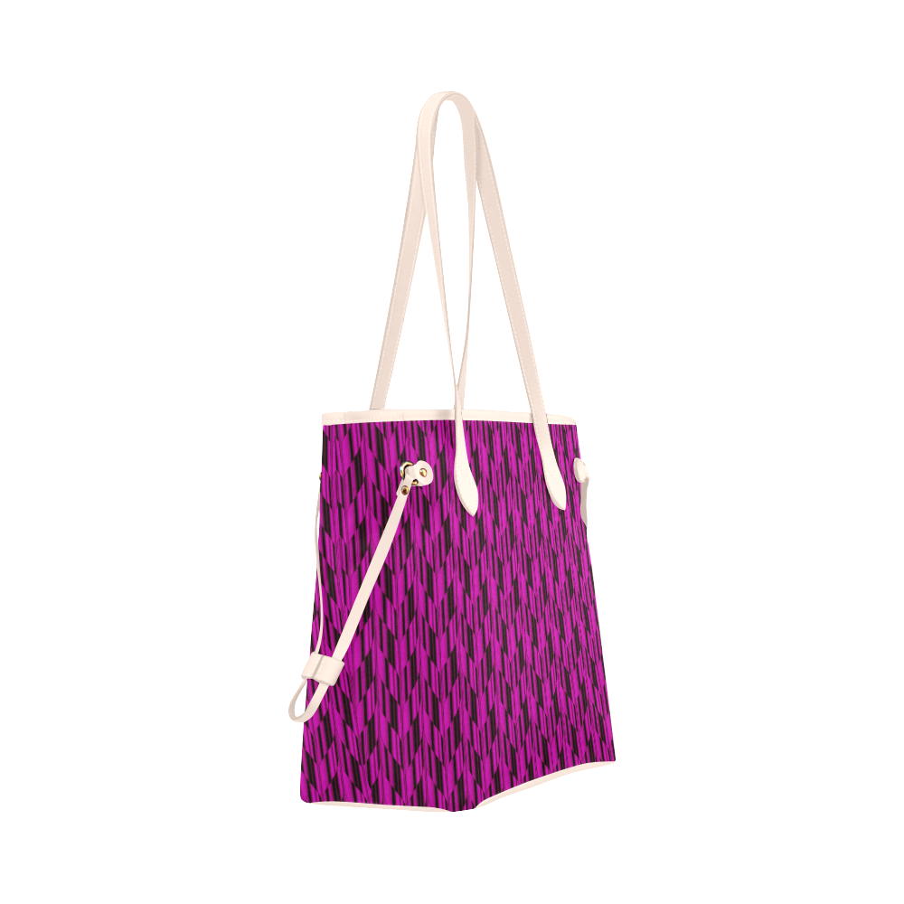 abstract pattern Clover Canvas Tote Bag (Model 1661)