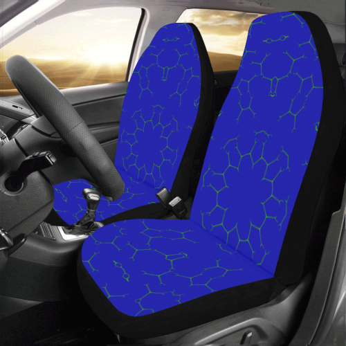 Midnight Blue Car Seat Covers (Set of 2)