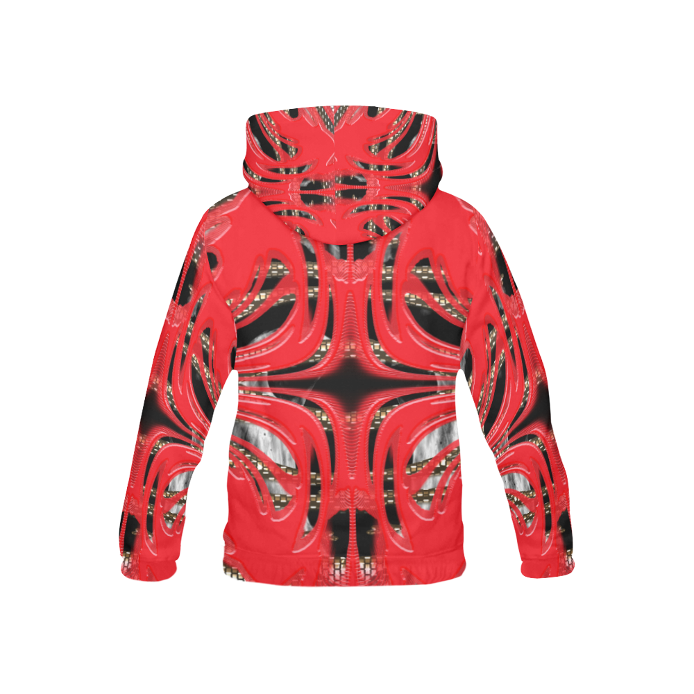 5000xart 18 All Over Print Hoodie for Kid (USA Size) (Model H13)