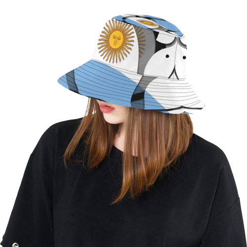 The Flag of Argentina All Over Print Bucket Hat