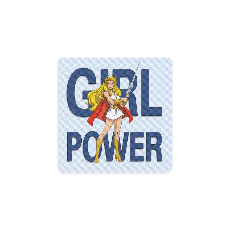 Girl Power (She-Ra) Square Coaster