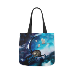 Cute sleeping kitten Canvas Tote Bag 02 Model 1603 (Two sides)