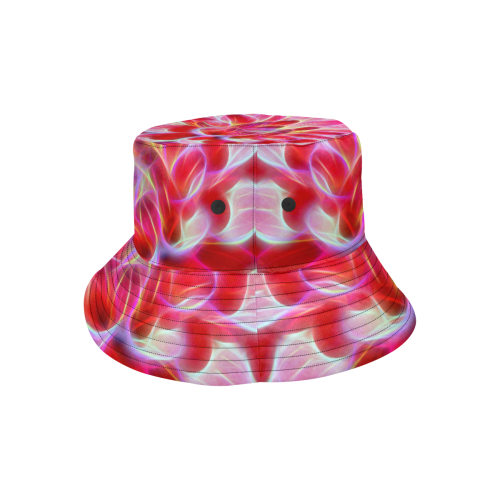 Pink Chrysanthemum Topaz All Over Print Bucket Hat