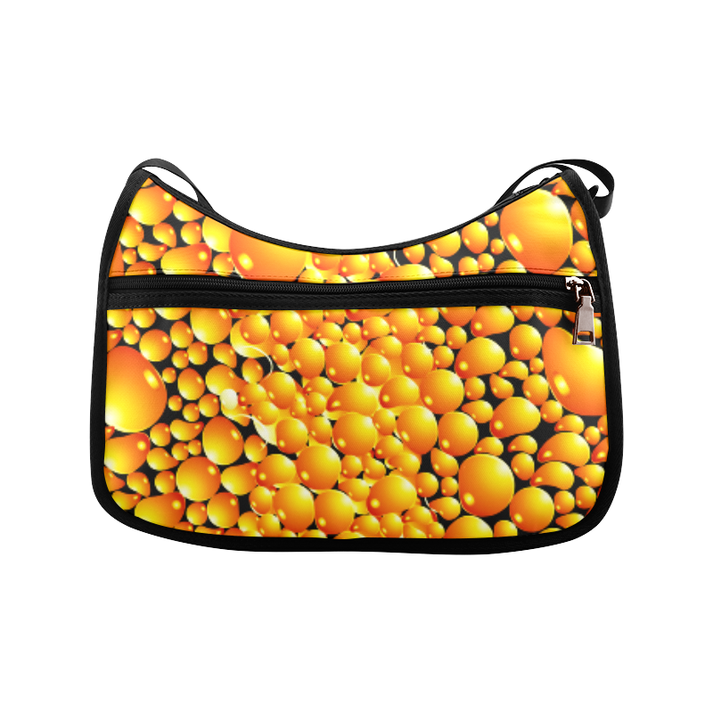 yellow bubble Crossbody Bags (Model 1616)