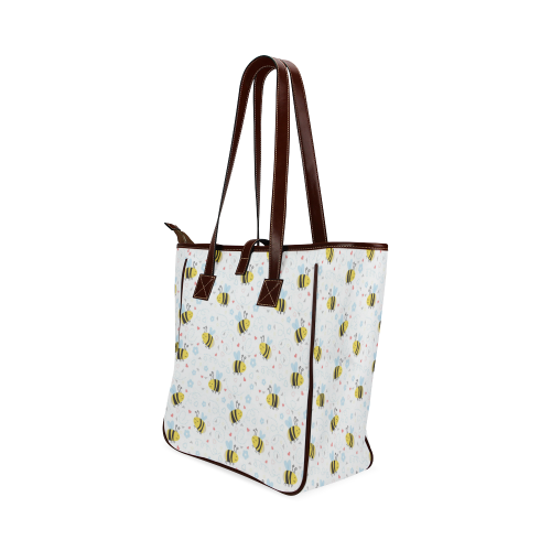 Cute Bee Pattern Classic Tote Bag (Model 1644)