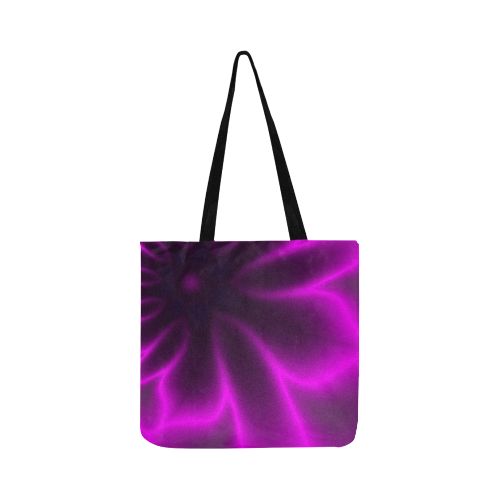 Purple Blossom Reusable Shopping Bag Model 1660 (Two sides)