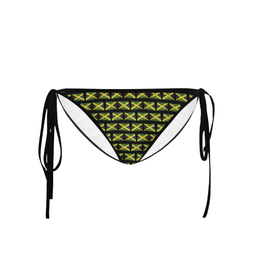 Jamaican Flags Custom Bikini Swimsuit Bottom