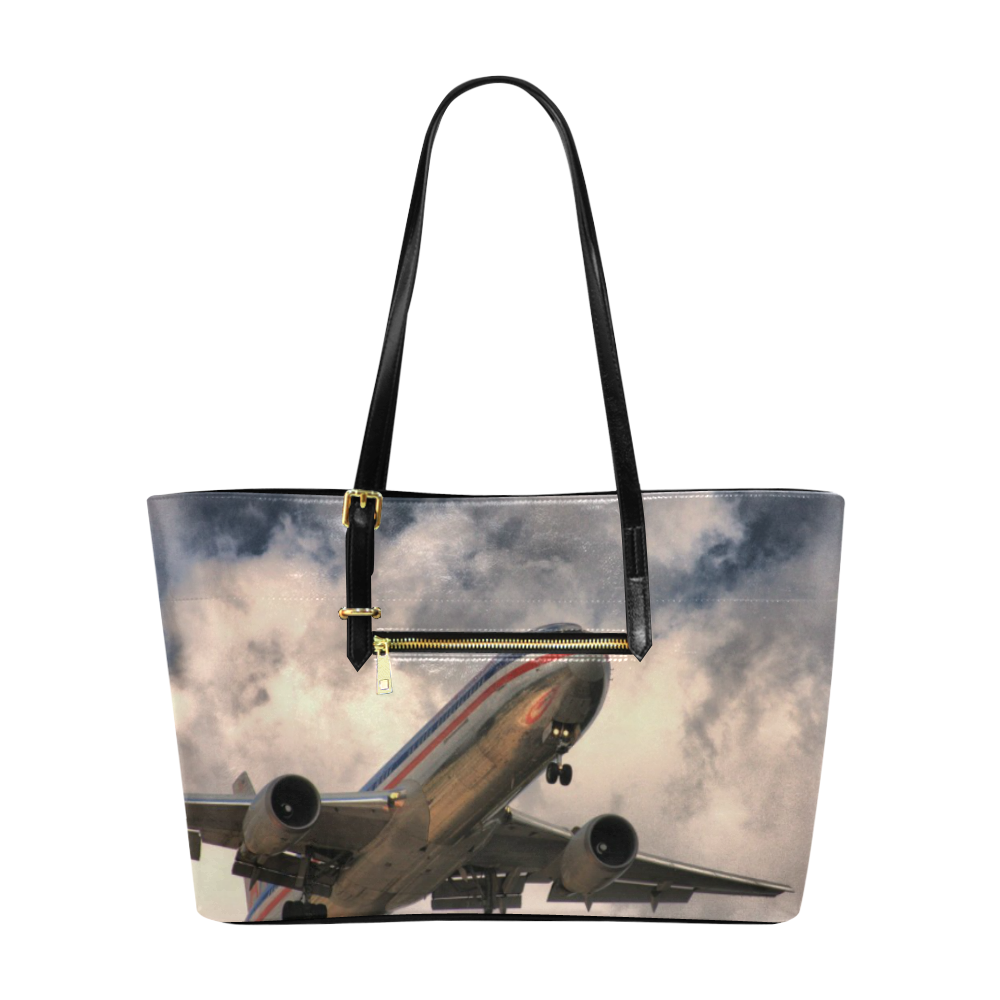 Fly Away Euramerican Tote Bag/Large (Model 1656)