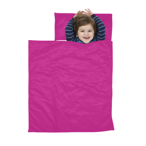 color medium violet red Kids' Sleeping Bag