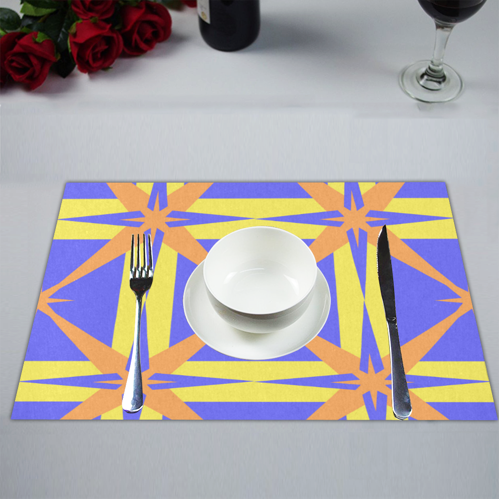 geometric design Placemat 14’’ x 19’’ (Set of 4)