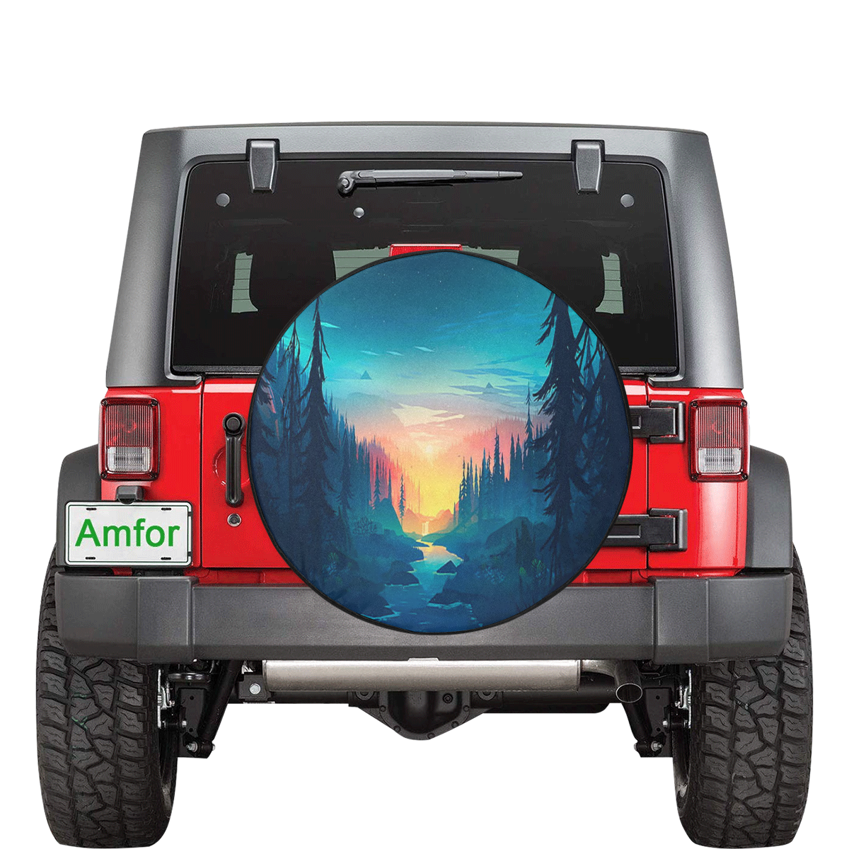 Nature Outdoor Art 34 Inch Spare Tire Cover
