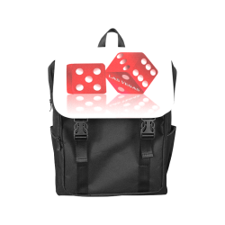 Las Vegas Craps Dice Casual Shoulders Backpack (Model 1623)