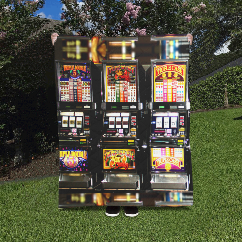 Lucky Slot Machines - Dream Machines Quilt 40"x50"
