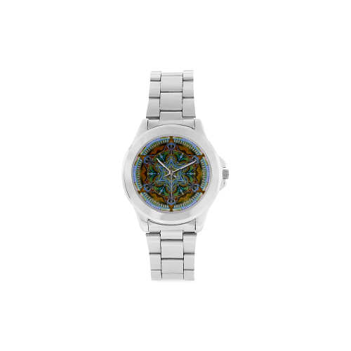 maguen mandala 4 Unisex Stainless Steel Watch(Model 103)