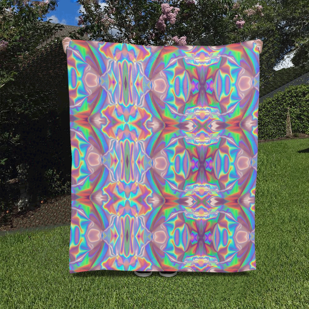 holo Quilt 50"x60"