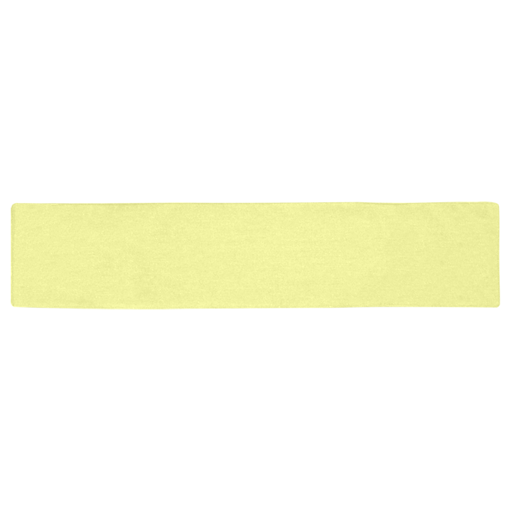 color canary yellow Table Runner 16x72 inch