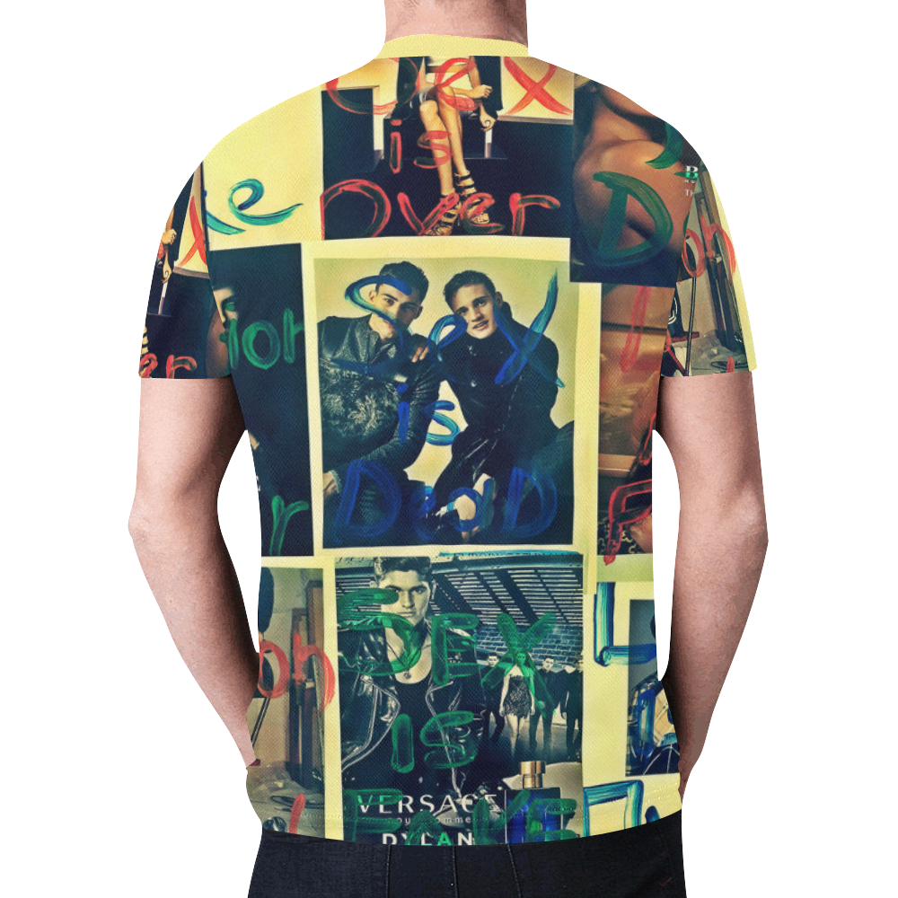 IS edit New All Over Print T-shirt for Men (Model T45)