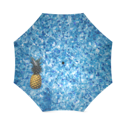 Pineapple Pool Parasol Foldable Umbrella (Model U01)