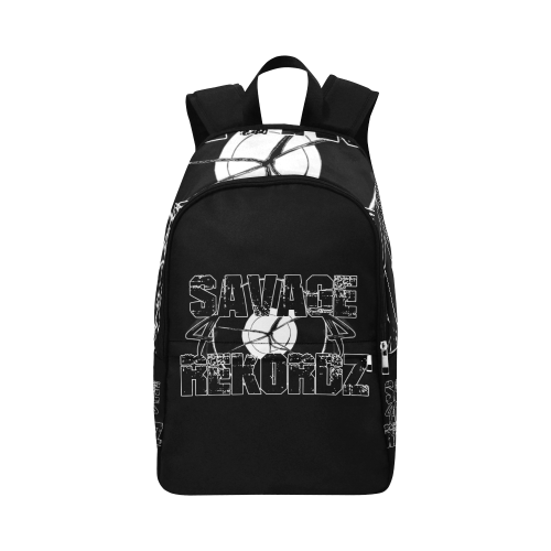 SAVAGE BLACK BACK Fabric Backpack for Adult (Model 1659)