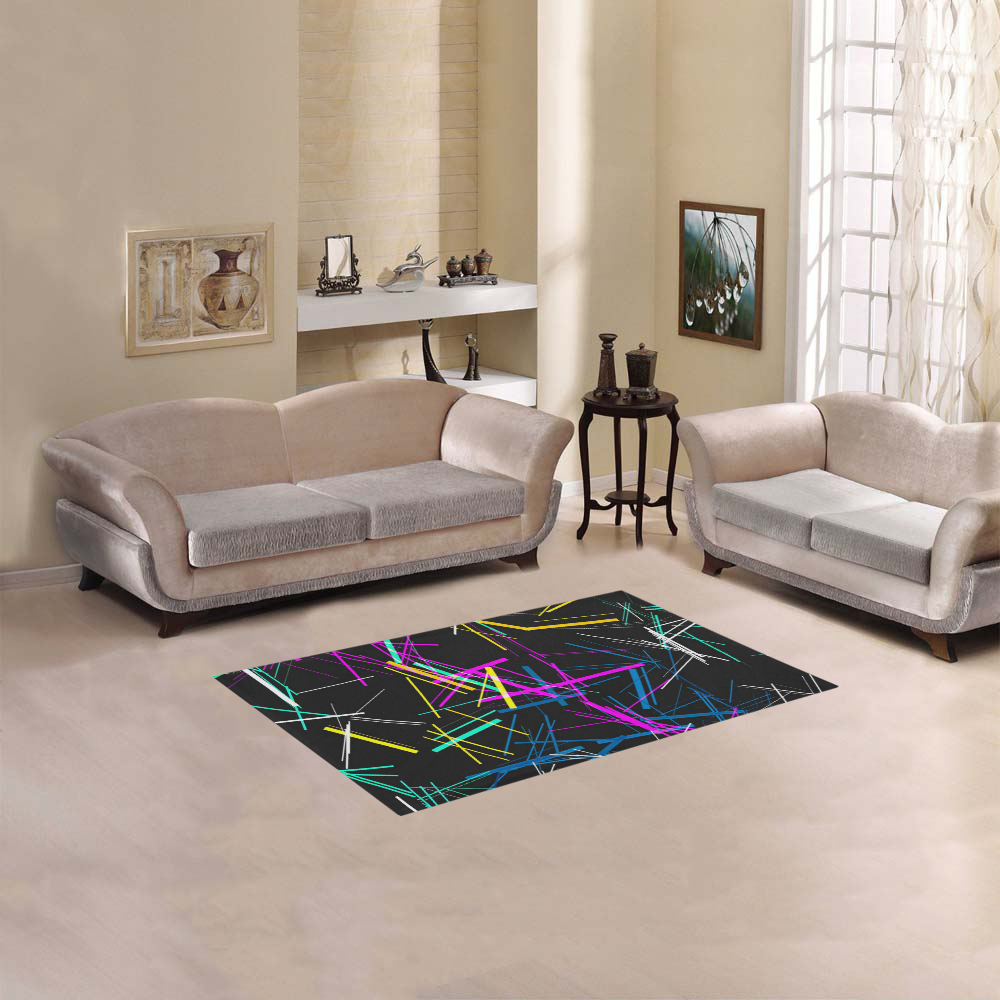 New Pattern factory 1A by JamColors Area Rug 2'7"x 1'8‘’