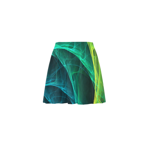 aura waves Mini Skating Skirt (Model D36)