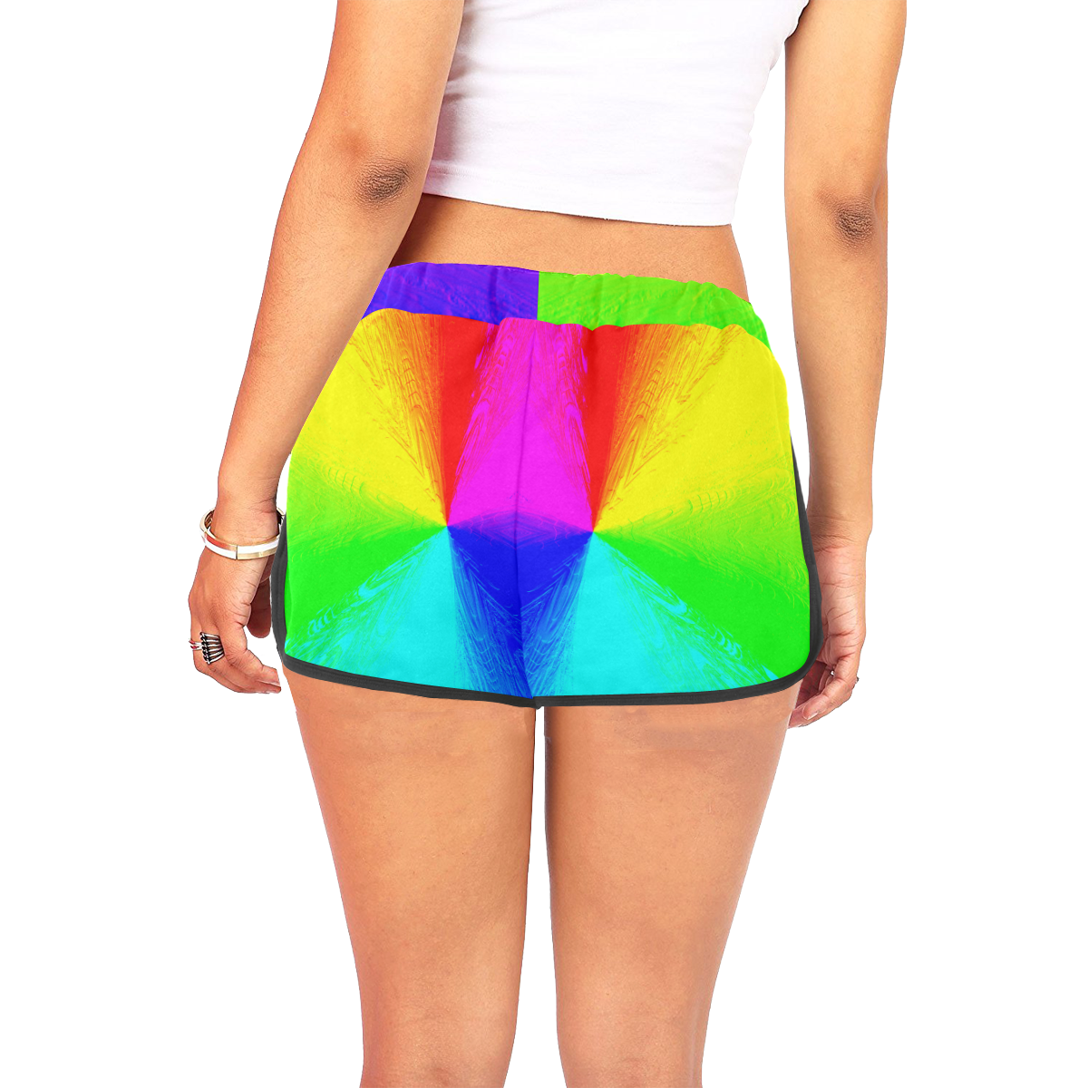 Arizona Twin 3D Women's All Over Print Relaxed Shorts (Model L19)