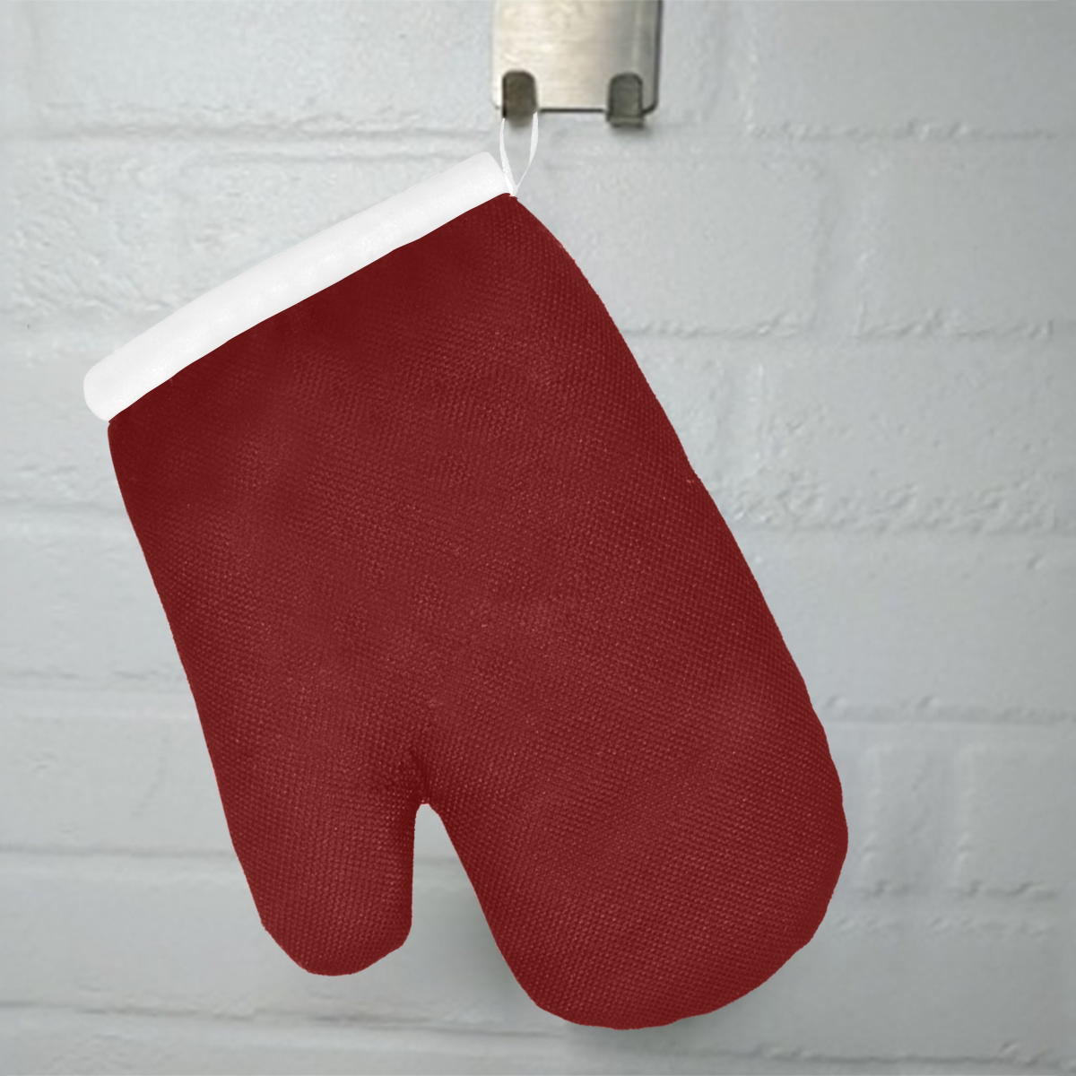 color blood red Oven Mitt
