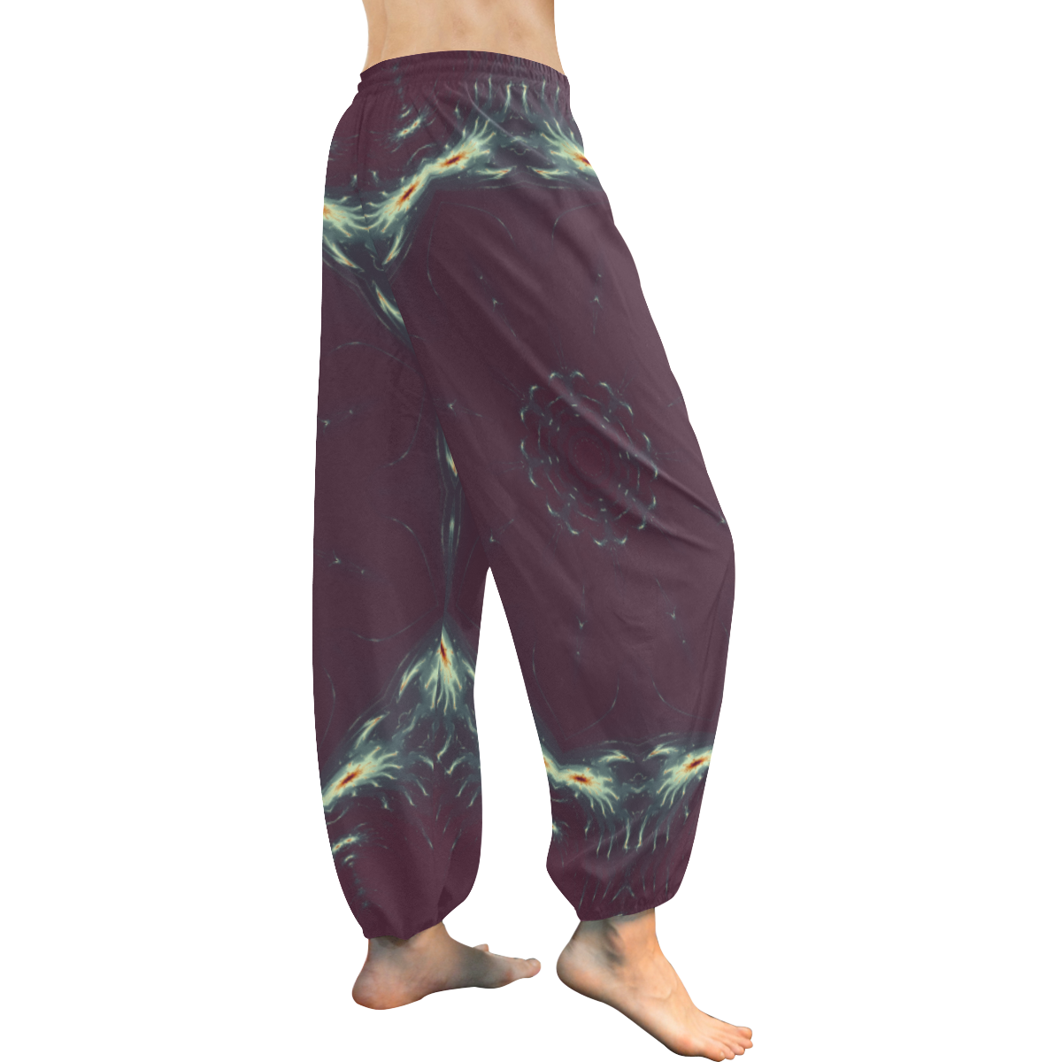 Mandala Sparks Women's All Over Print Harem Pants (Model L18)
