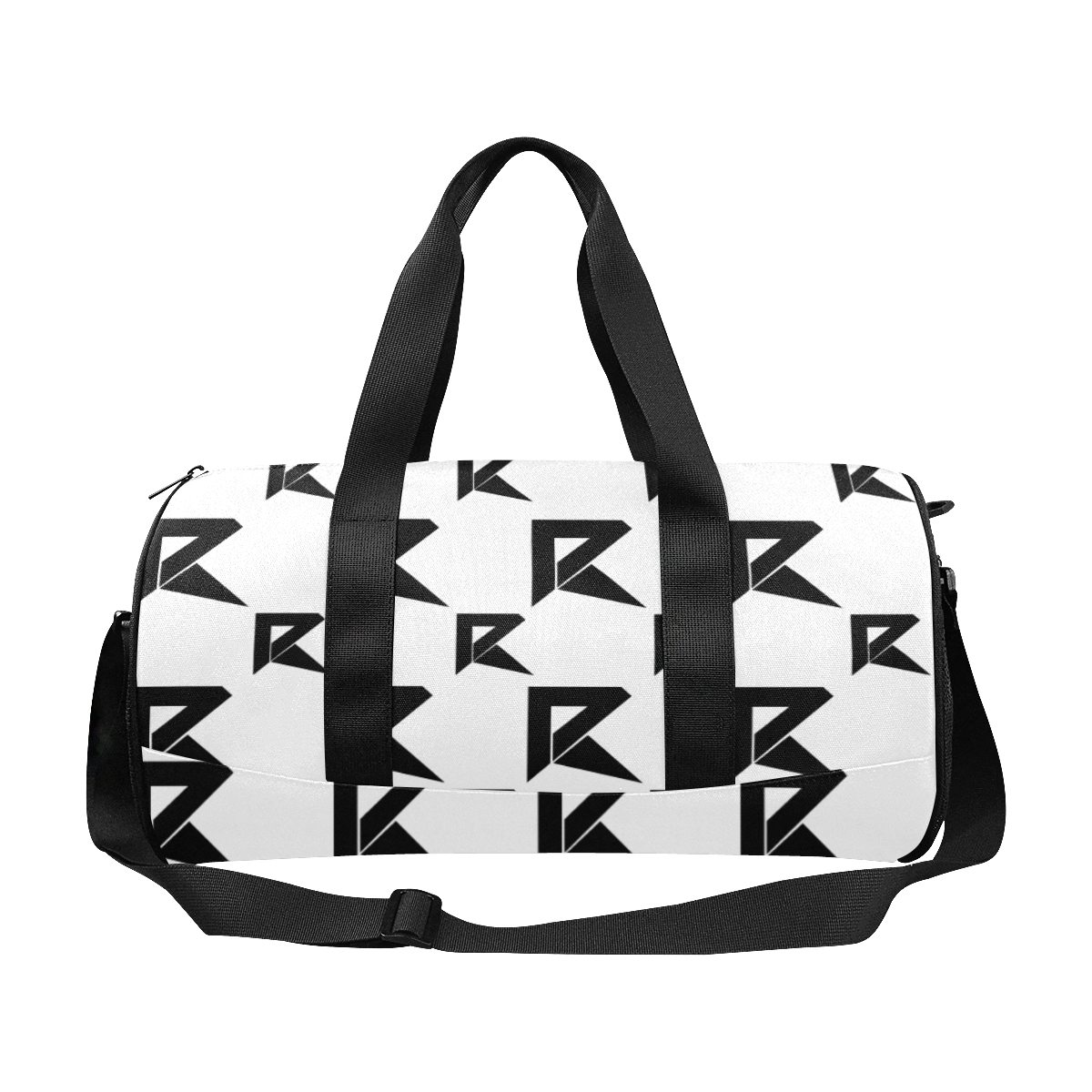 Duffle Bag (Black and White) Duffle Bag (Model 1679)