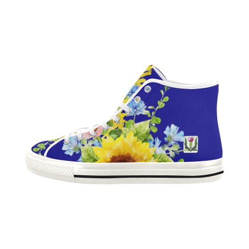 Fairlings Delight's Sunflower Bouquets Women's Kicks 53086D10 Vancouver H Women's Canvas Shoes (1013-1)