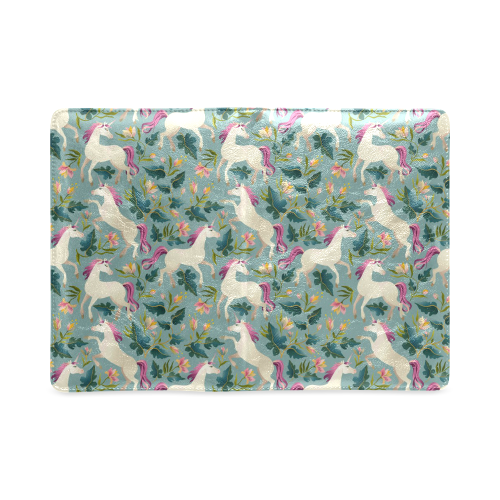 Floral Unicorn Pattern Custom NoteBook A5