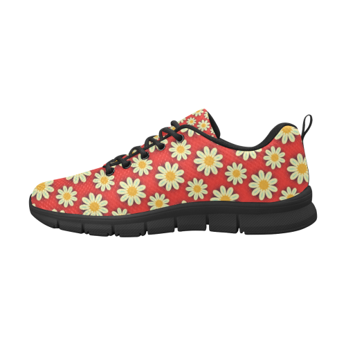 Sunflowers Women's Breathable Running Shoes (Model 055)