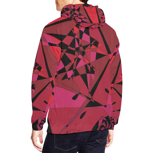 Abstract #8 S 2020 All Over Print Hoodie for Men/Large Size (USA Size) (Model H13)