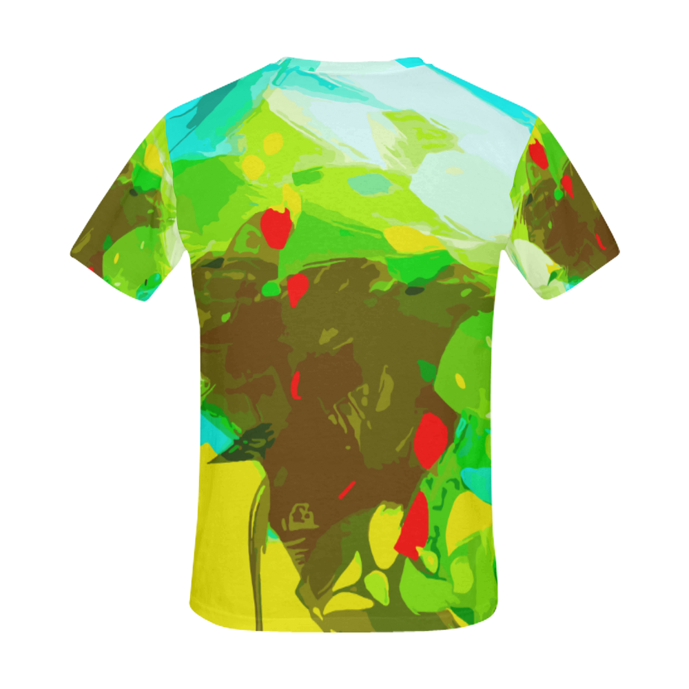 Greenhouse Art T-Shirt For Men USA Size Model T40-649 All Over Print T-Shirt for Men (USA Size) (Model T40)