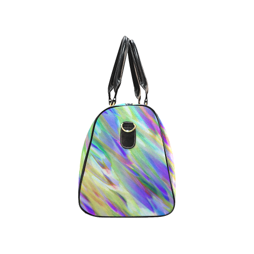 Colorful digital art splashing G401 New Waterproof Travel Bag/Small (Model 1639)