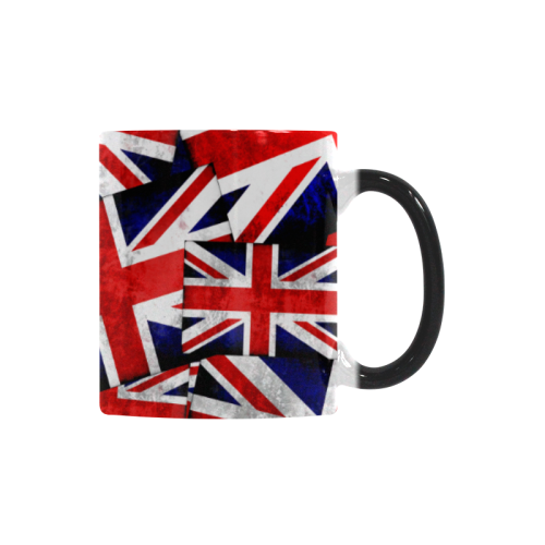 Union Jack British UK Flag Custom Morphing Mug