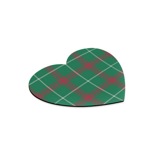 Welsh National Tartan Heart-shaped Mousepad