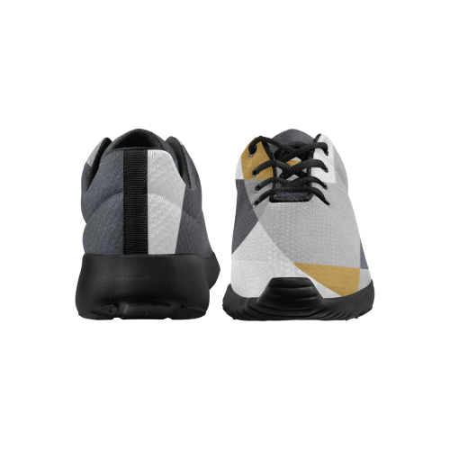 Espacios grises Men's Athletic Shoes (Model 0200)