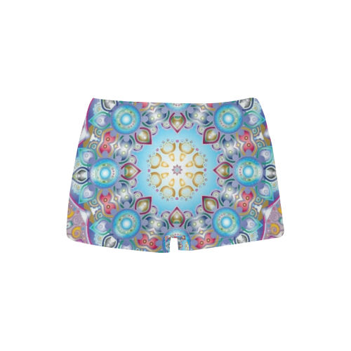 MANDALA DIAMONDS ARE FOREVER Women's All Over Print Boyshort Panties (Model L31)