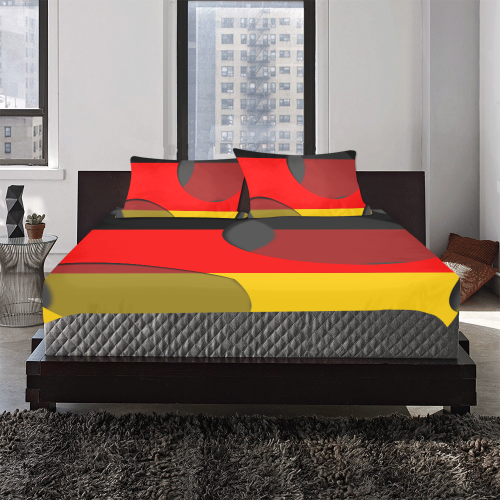 The Flag of Germany 3-Piece Bedding Set