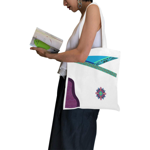 DeliAh by Vaatekaappi Canvas Tote Bag/Small (Model 1700)