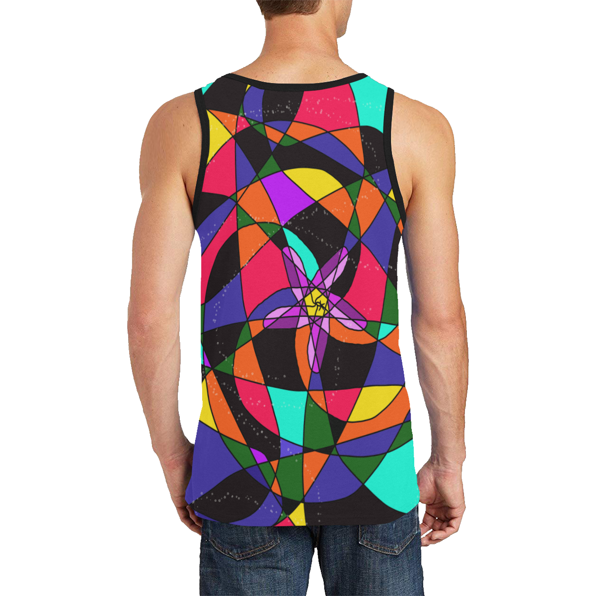 Abstract Design S 2020 Men's All Over Print Tank Top (Model T57)