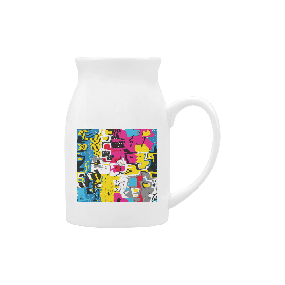 Distorted shapes Milk Cup (Large) 450ml