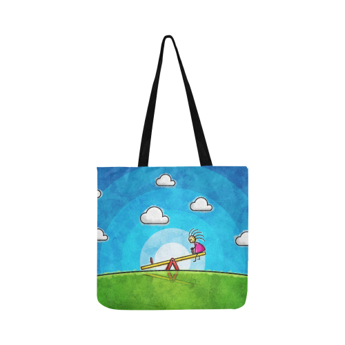 Imaginary Friend Reusable Shopping Bag Model 1660 (Two sides)