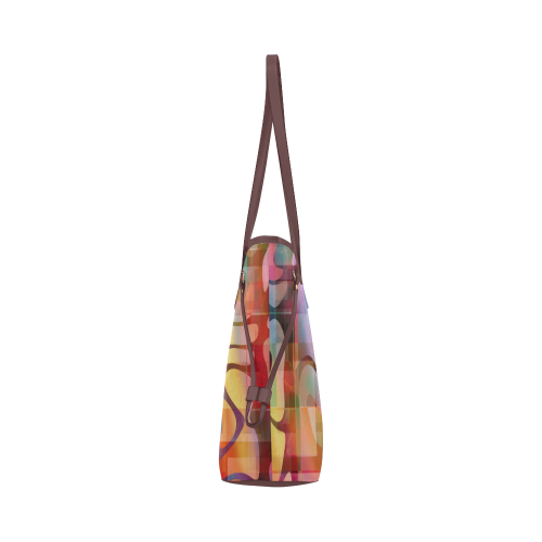 Prism Dancing Clover Canvas Tote Bag (Model 1661)