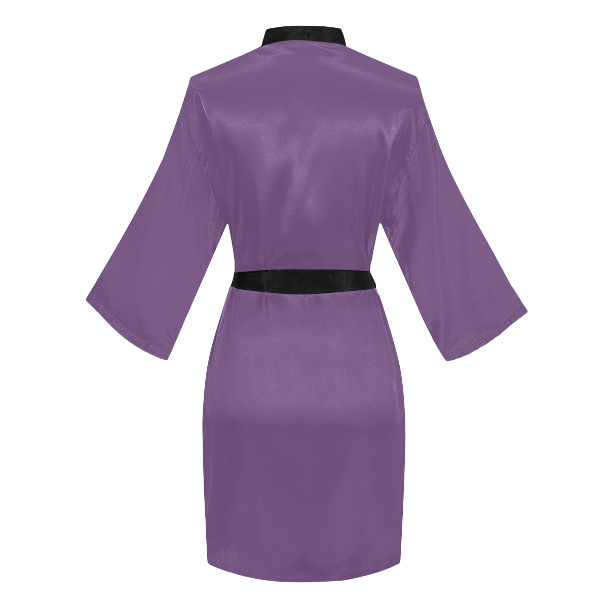 color purple 3515U Long Sleeve Kimono Robe
