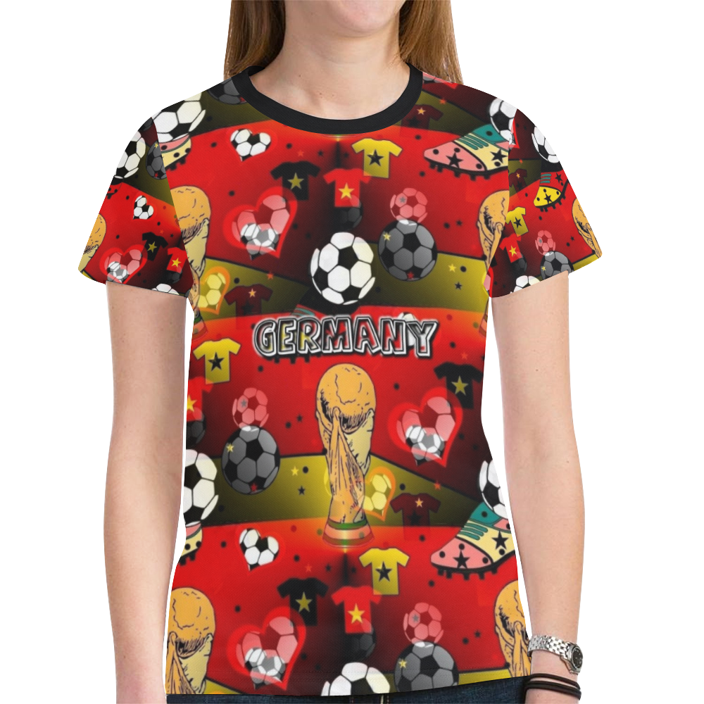 germanphixr (1) New All Over Print T-shirt for Women (Model T45)