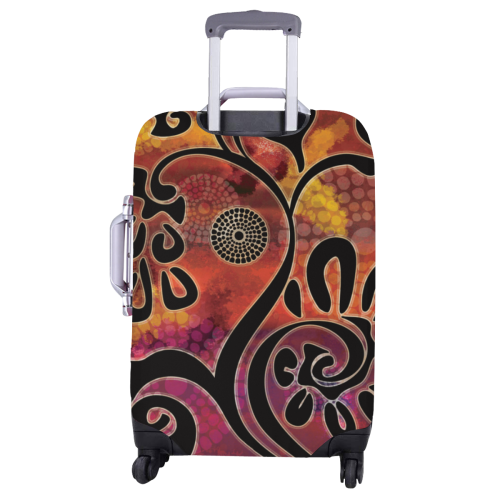 exotic vines Luggage Cover/Large 26"-28"