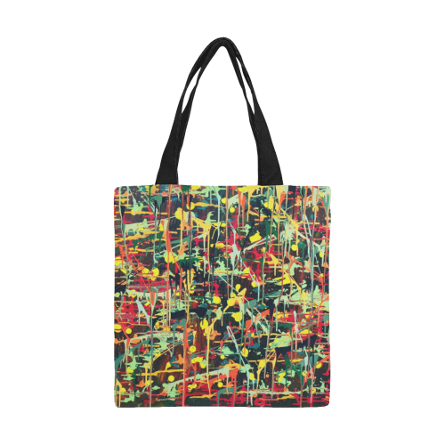 Irma All Over Print Canvas Tote Bag/Small (Model 1697)